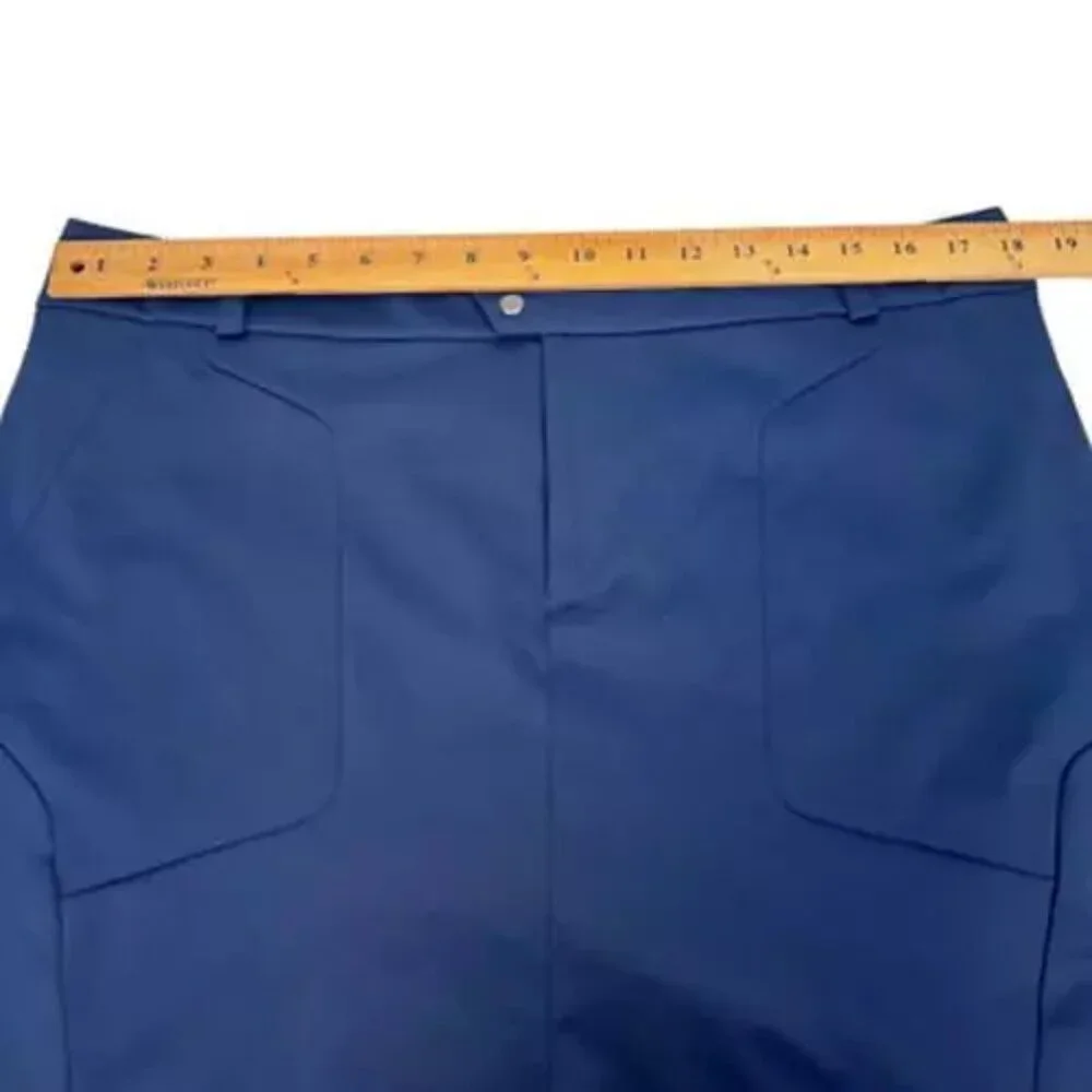 Ralph Lauren RLX Womens Skort Skirt Blue Golf Activewear Athletic 14 Tennis - Picture 12 of 12